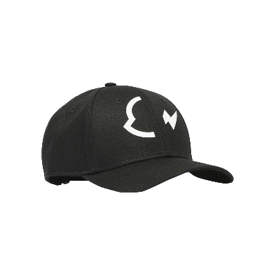 Pre-owned Moncler Genius X Frgmnt Hiroshi Fujiwara Logo Baseball Cap 'black'