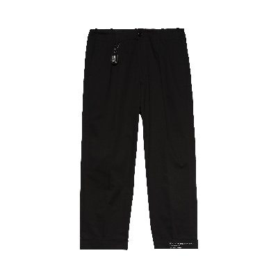 Pre-owned Moncler Genius X Frgmnt Hiroshi Fujiwara Logo Chinos 'black'