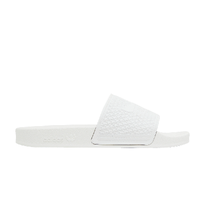 Pre-owned Adidas Originals Shmoofoil Slides 'triple White'