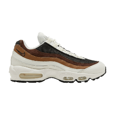 Pre-owned Nike Air Max 95 'dark Driftwood' In White