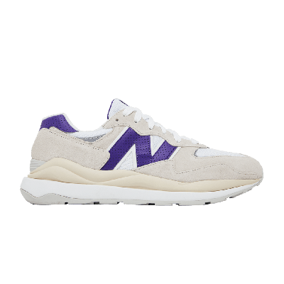 Pre-owned New Balance 57/40 'sea Salt Prism Purple' In White