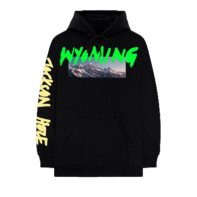Pre-owned Kanye West Wyoming Hoodie 'black'