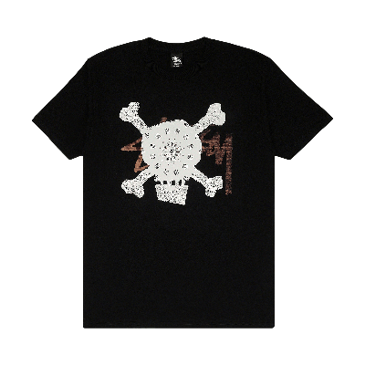 Pre-owned Stussy Kids'  Paisley Skull Tee 'black'