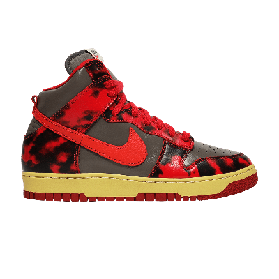 Pre-owned Nike Dunk High 1985 'acid Wash' In Red
