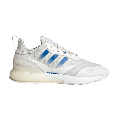 Pre-owned Adidas Originals Zx 2k Boost 2.0 'white Blue Bird'