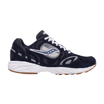 Pre-owned Saucony Grid Azura 2000 'dark Navy' In Blue