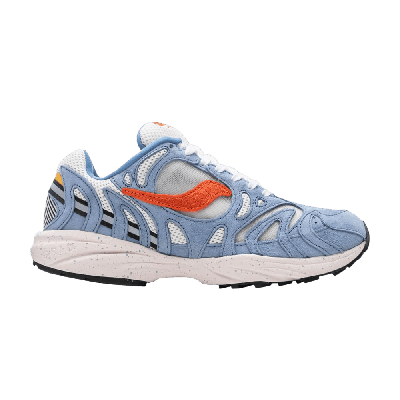 Pre-owned Saucony Grid Azura 2000 'blue Orange'