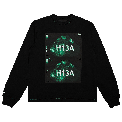 Pre-owned Hood By Air Long-sleeve Tee 'black'