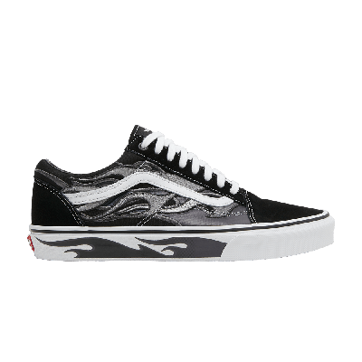Pre-owned Vans A$ap Rocky X Old Skool 'worldwide Pack - Black Flames'