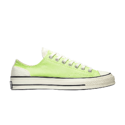 Pre-owned Converse Chuck 70 Low 'psychedelic Hoops' In Green