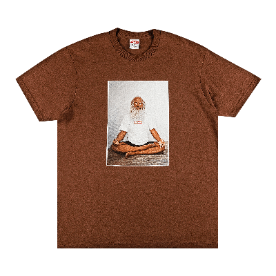 Pre-owned Supreme Rick Rubin Tee 'brown'