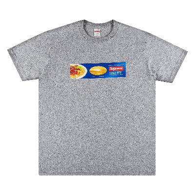 Pre-owned Supreme Spaghetti Tee 'heather Grey'