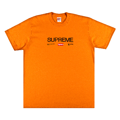 Pre-owned Supreme Est. 1994 Tee 'orange'