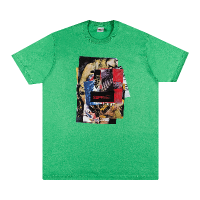 Pre-owned Supreme Stack Tee 'green'