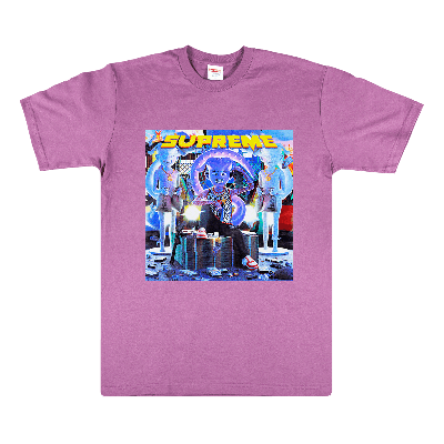 Pre-owned Supreme Richest Tee 'plum' In Purple