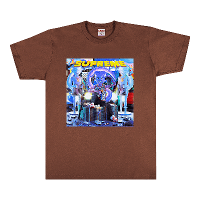 Pre-owned Supreme Richest Tee 'brown'