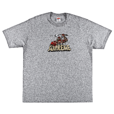 Pre-owned Supreme Samurai Tee 'heather Grey'