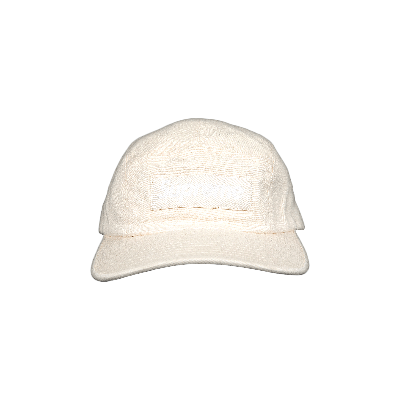 Pre-owned Supreme Washed Chino Twill Camp Cap 'white'