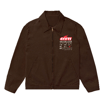 Pre-owned Cactus Jack By Travis Scott Heritage Work Jacket 'brown'