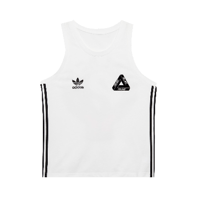Pre-owned Palace X Adidas Palaste Graphic Vest 'white'