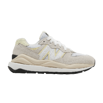 Pre-owned New Balance Wmns 57/40 'gold Aspen' In Cream
