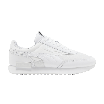 Pre-owned Puma Tmc X Future Rider 'triple White'