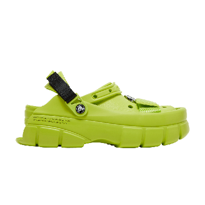 Pre-owned Crocs Sankuanz X Clog 'lime Punch' In Green