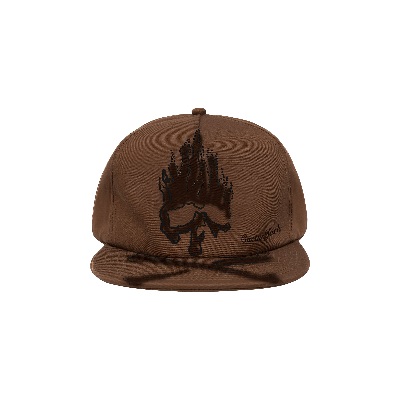 Pre-owned Cactus Jack By Travis Scott For Mastermind Hat 'brown'
