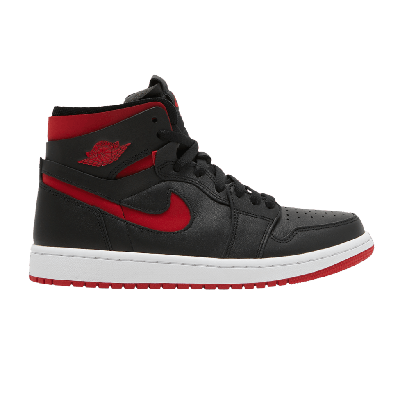 Pre-owned Air Jordan Wmns  1 High Zoom Comfort 'black University Red'