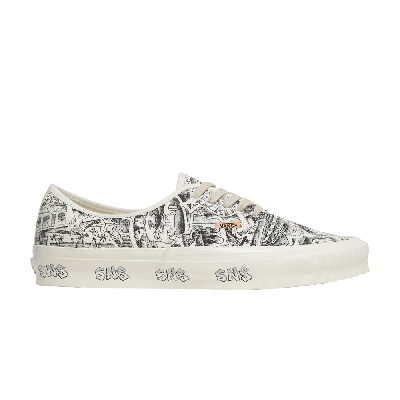 Pre-owned Vans Sneakersnstuff X Vault Og Authentic Lx 'venice' In White