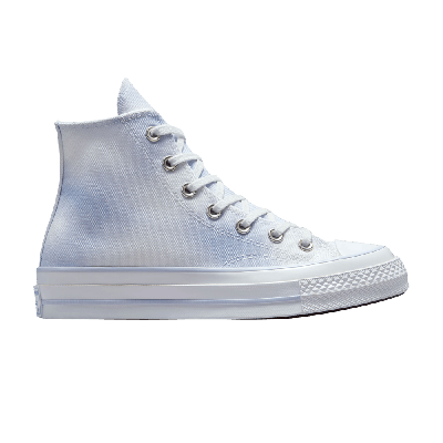 Pre-owned Converse Wmns Chuck 70 High 'muted Cloud Wash' In Blue