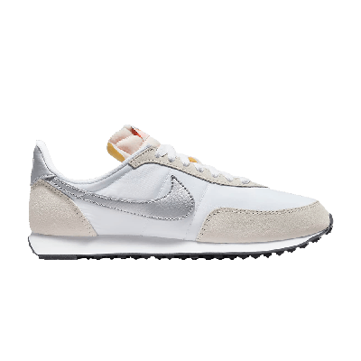Pre-owned Nike Wmns Waffle Trainer 2 'white Metal Silver'