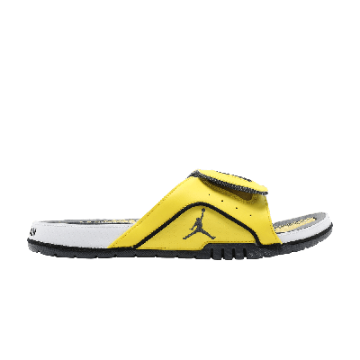 Pre-owned Air Jordan Jordan Hydro Slide 4 'lightning' In Yellow