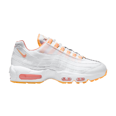 Pre-owned Nike Wmns Air Max 95 'melon Tint' In White