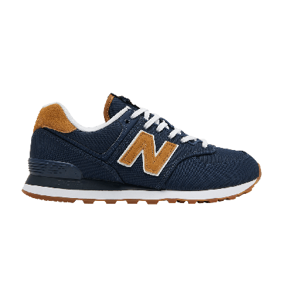Pre-owned New Balance 574 'natural Indigo Workwear' In Blue