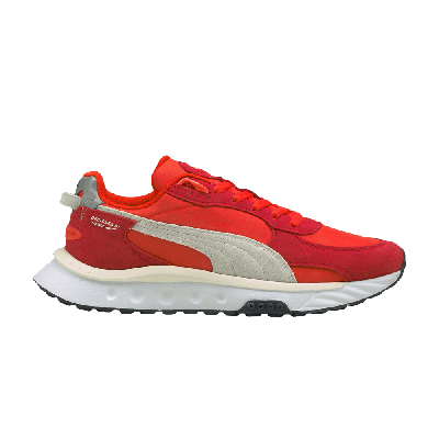 Pre-owned Puma Wild Rider 'pickup' In Red