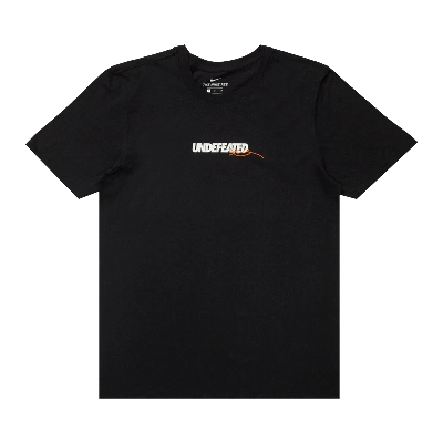 Pre-owned Nike X Undefeated Kobe Tee 'black'
