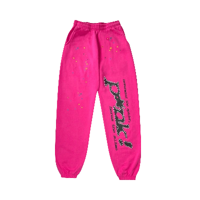 Pre-owned Sp5der P*nk Sweatpants 'pink'