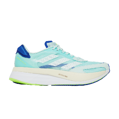 Pre-owned Adidas Originals Wmns Adizero Boston 10 'halo Mint' In Green