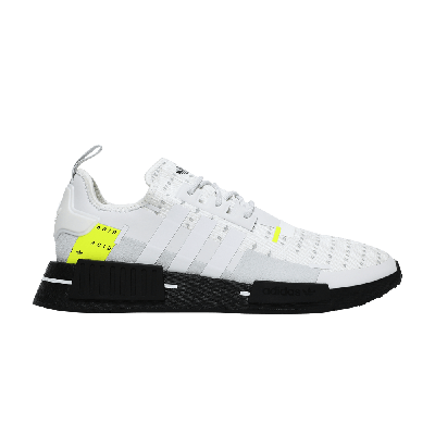 Pre-owned Adidas Originals Nmd_r1 'all Over Logo - White Team Solar Yellow'