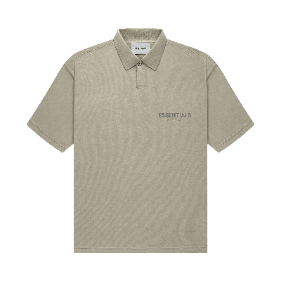 Pre-owned Essentials Fear Of God  Short-sleeve Polo 'pistachio' In Green