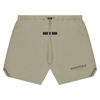 Pre-owned Essentials Fear Of God  Volley Short 'pistachio' In Green