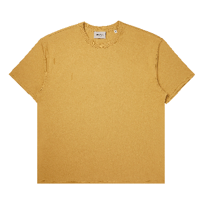 Pre-owned Essentials Fear Of God  Short-sleeve Tee 'amber' In Yellow