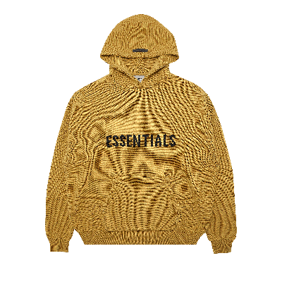 Pre-owned Essentials Fear Of God  Knit Pullover 'amber' In Yellow