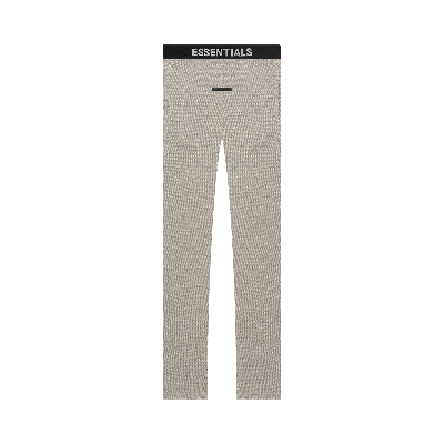 Pre-owned Essentials Fear Of God  Thermal Pant 'heather' In Grey