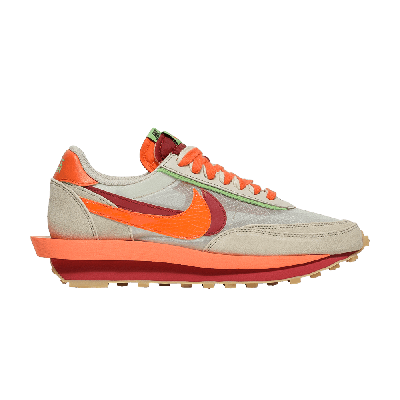 Pre-owned Nike Sacai X Clot X Ldwaffle 'net Orange Blaze'