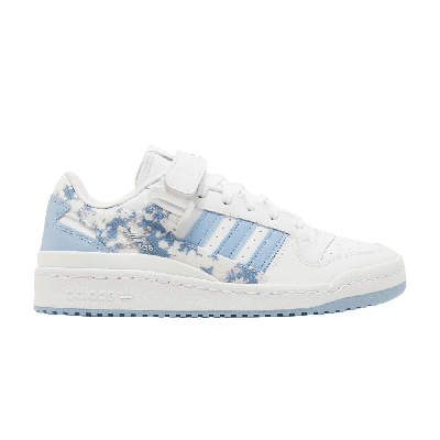 Pre-owned Adidas Originals Wmns Forum Low 'floral - Ambient Sky' In White