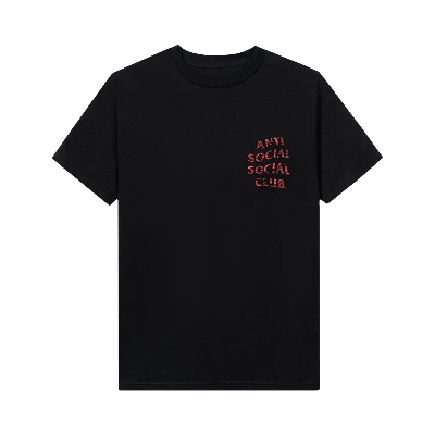 Pre-owned Anti Social Social Club Wild Life Tee 'black'