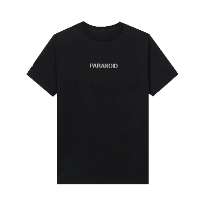 Pre-owned Anti Social Social Club X Undefeated Paranoid 3m Reflective Tee 'black'