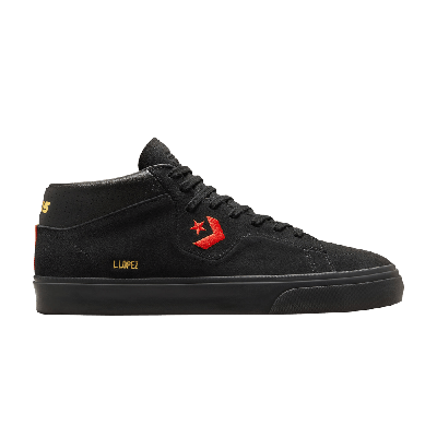 Pre-owned Converse Louie Lopez Pro Mid 'mi Gente Capsule - Black Poppy Glow'